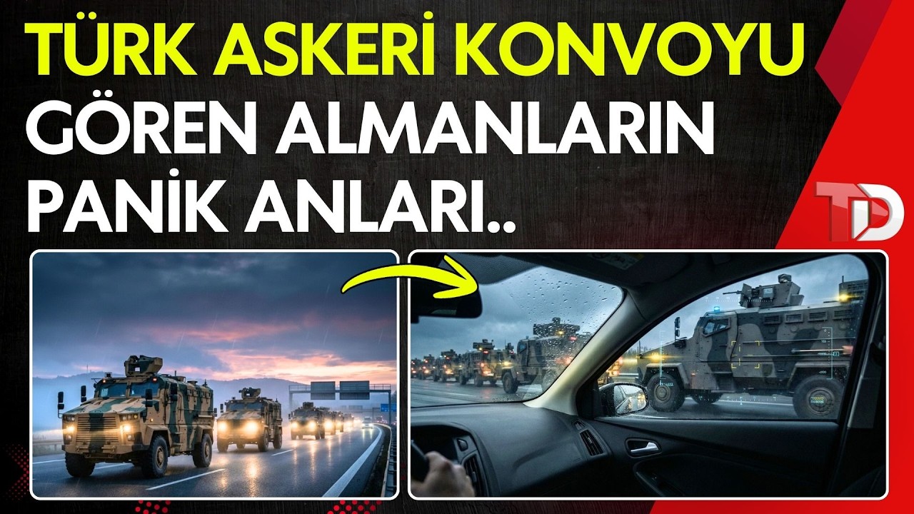 TÜRK ASKERİ KONVOYUNU GÖREN ALMANLAR ŞOK YAŞADI - SAVUNMA SANAYİ PODCAST