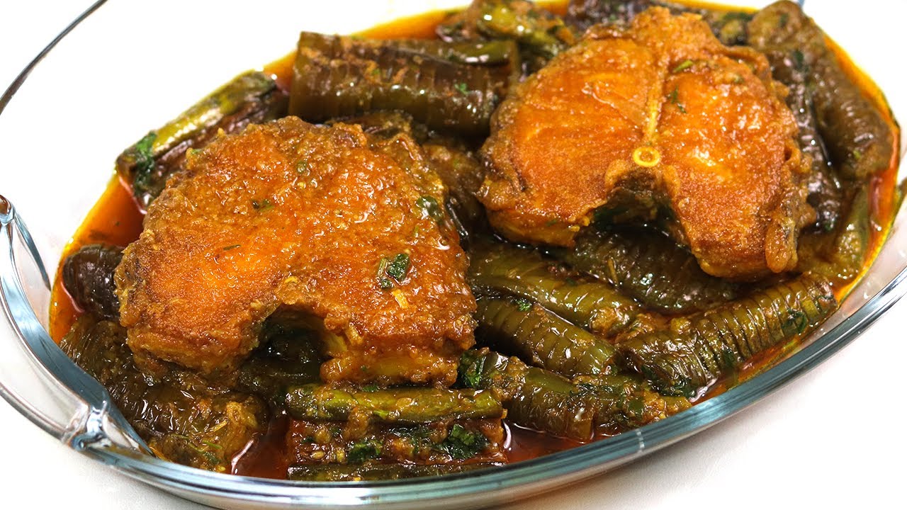 Mouthwatering Fish Curry Recipe | Fish Curry With Eggplant