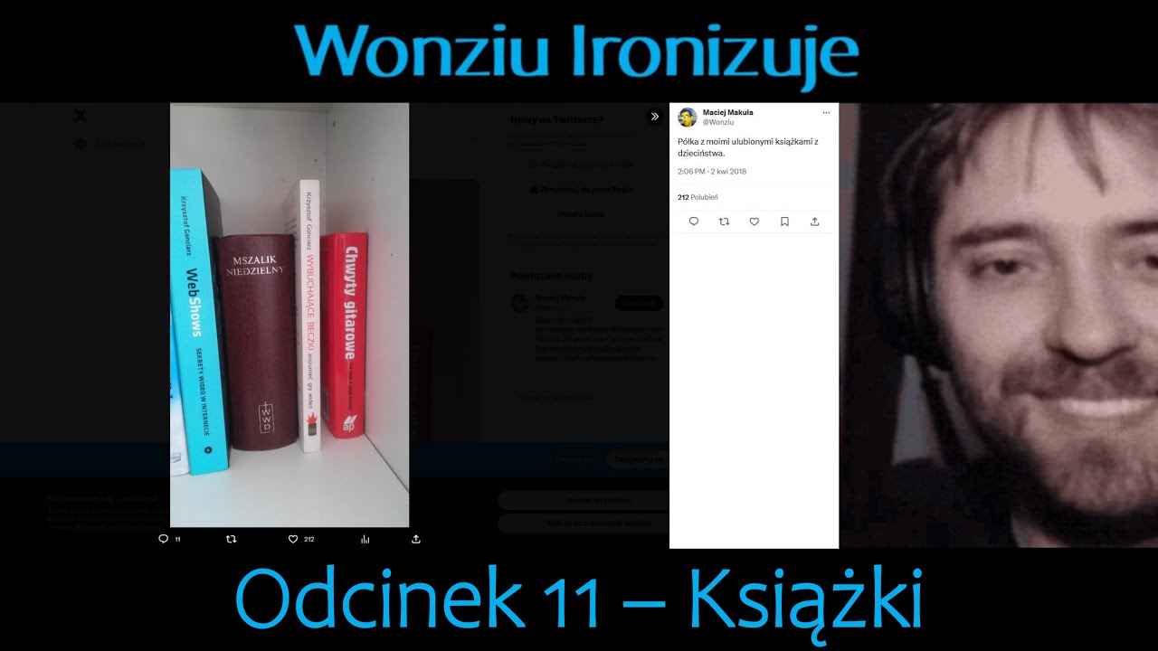 Wonziu Ironizuje #11 - Książki