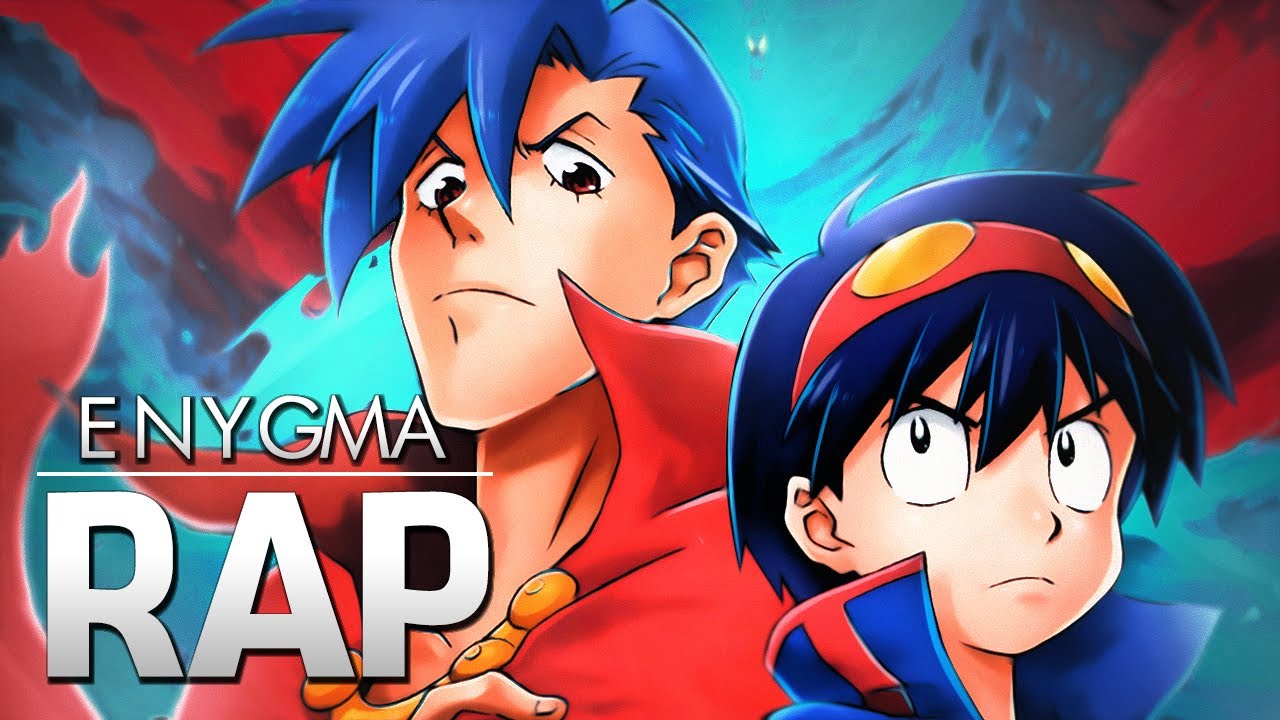 Rap do Simon e Kamina ft. Teaga (Tengen Toppa Gurren Lagann) | Fight The Power | Enygma 77