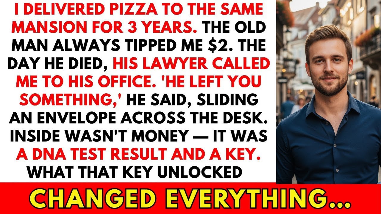 Old Man Orders Pizza Every Thursday For 3 Years. What He Left Me Changed My Life Forever