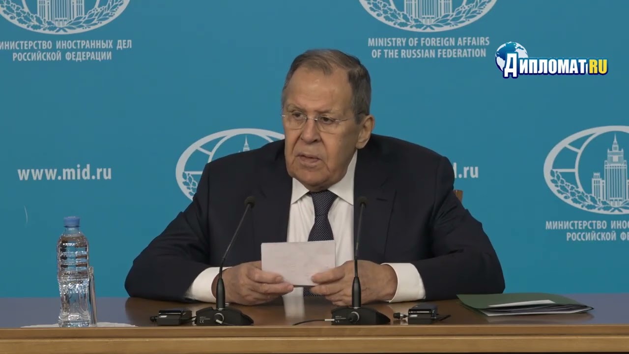 «Мир вступил в новую эпоху — эпоху силы, а не права». Большая пресс-конференция Сергея Лаврова