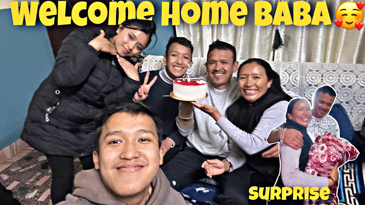 SURPRISE GIFT FROM DAD TO MOM🥺❤️//DAD AFTER 2 YEARS❤️🥰