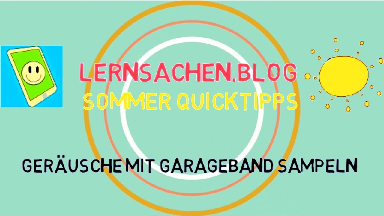 Geräusche mit GarageBand sampeln.