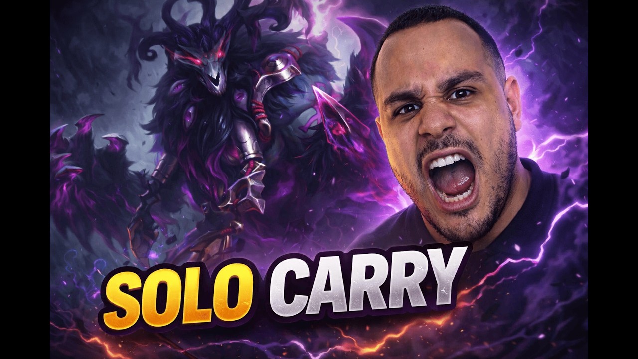 SOLO CARRY con Volibear Jungle ⚡ La partida MÁS AGRESIVA