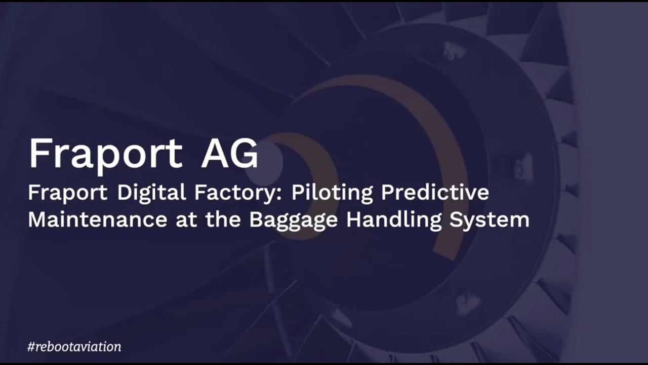 Fraport Digital Factory: Piloting Predictive Maintenance at the Baggage Handling System
