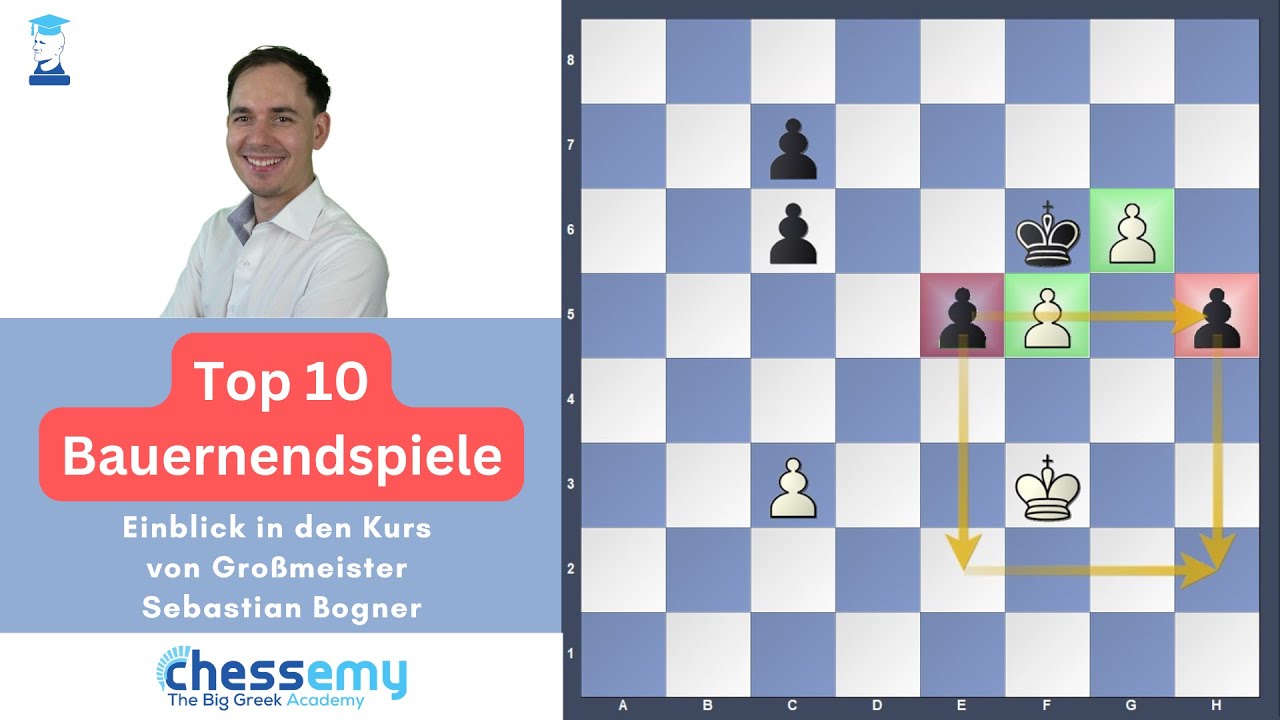 Top 10 Bauernendspiele | Das wandernde Quadrat 🎓