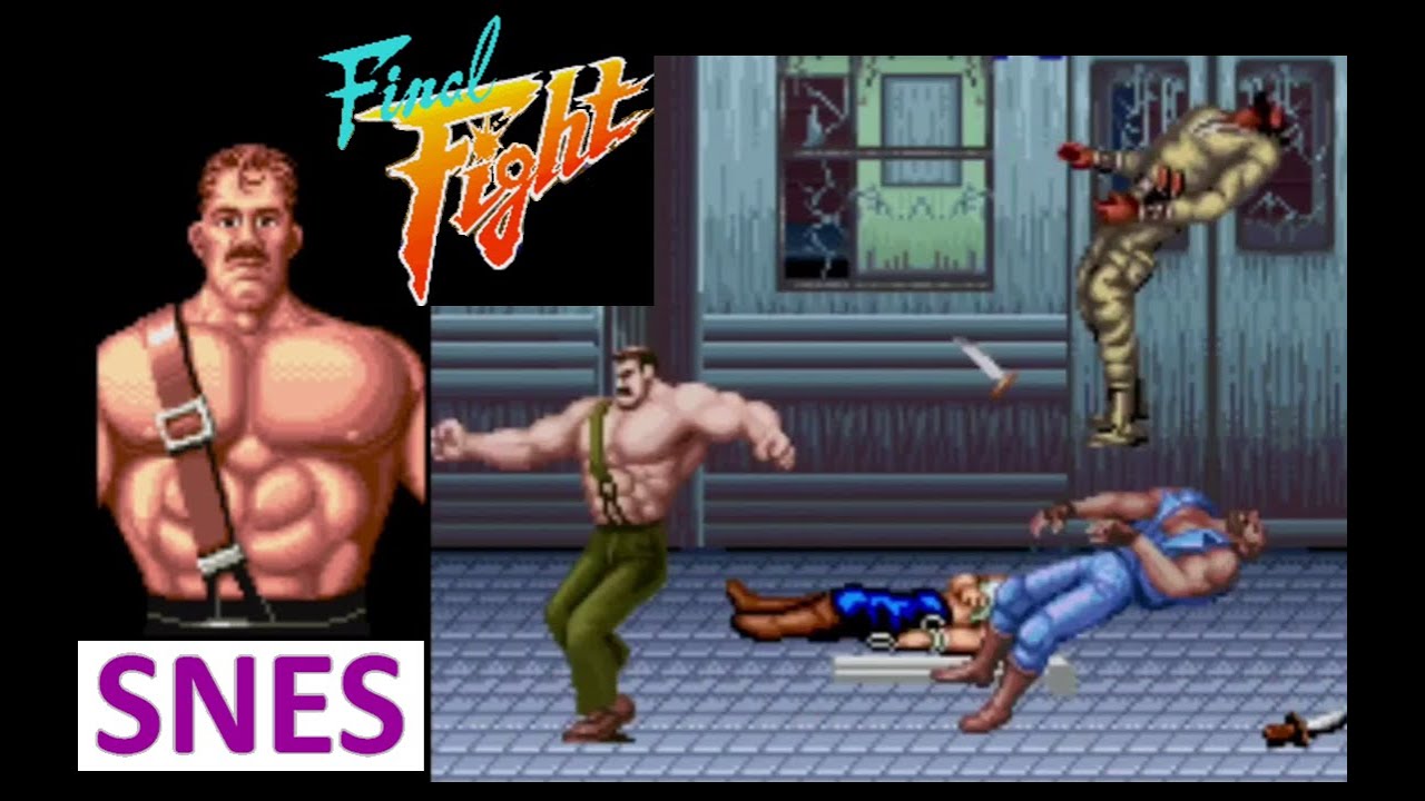 Final Fight SNES Haggar Hardest
