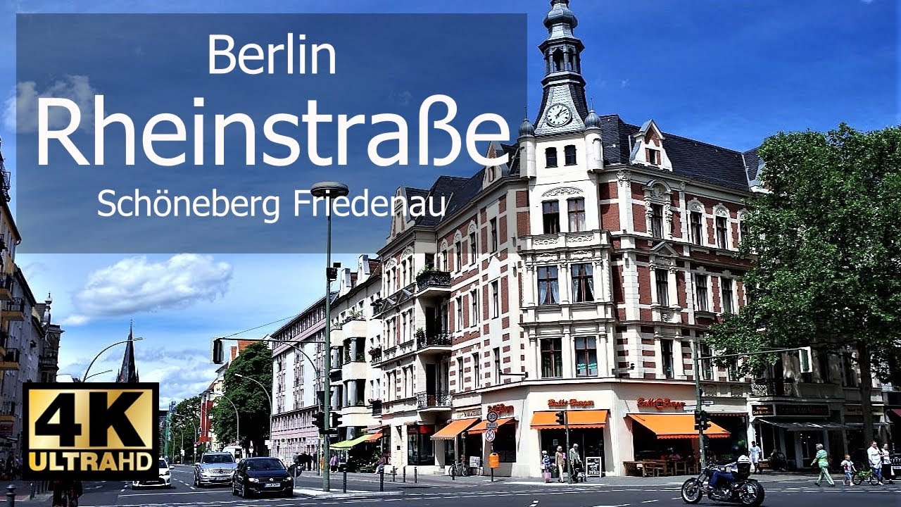 City Walk BERLIN - Rheinstraße Schöneberg Friedenau - Residential area