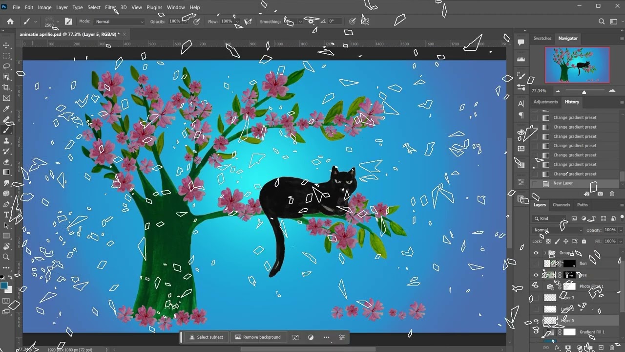 April animation