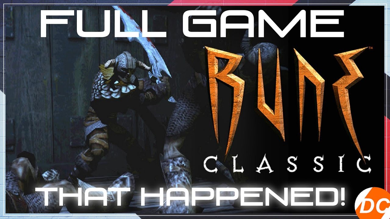 RUNE FULL Game - I SURVIVED RUNE! FULL GAME Viking Game - RPG Video Game [RUNE CLASSIC Gameplay]