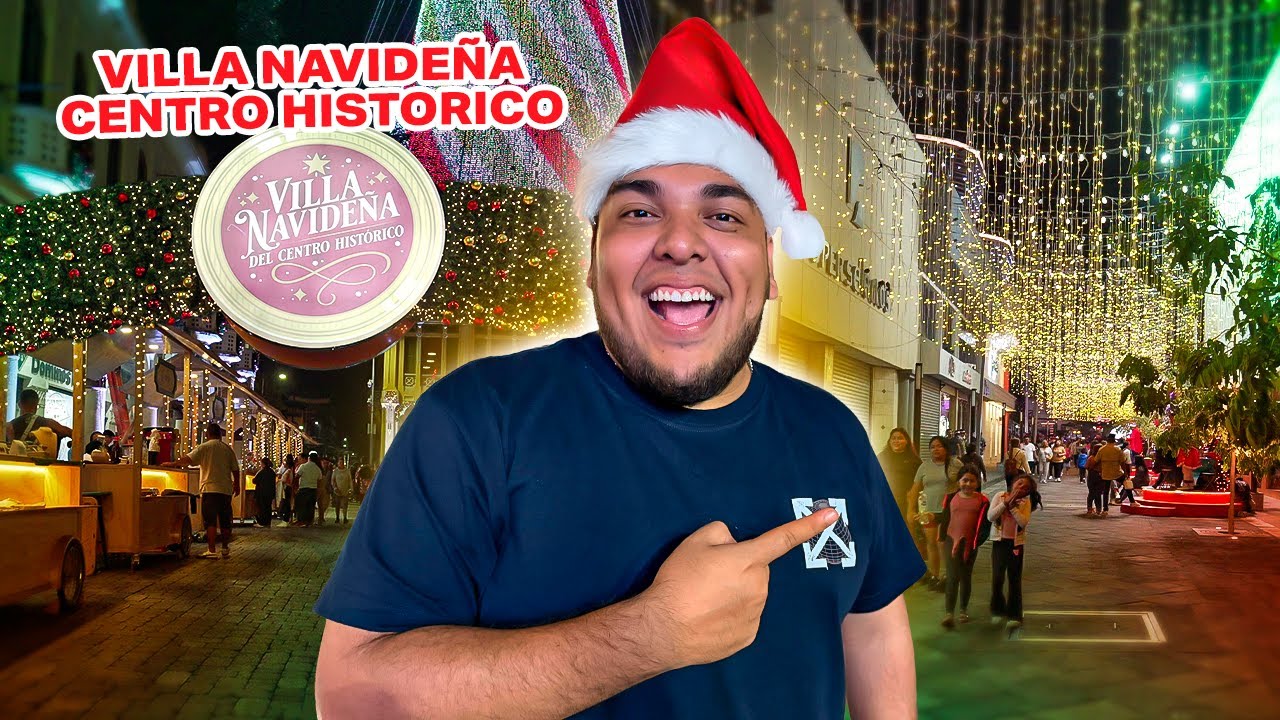 🤩LA MEJOR VILLA NAVIDE&Ntilde;A de EL SALVADOR *centro hist&oacute;rico*&nbsp;😱