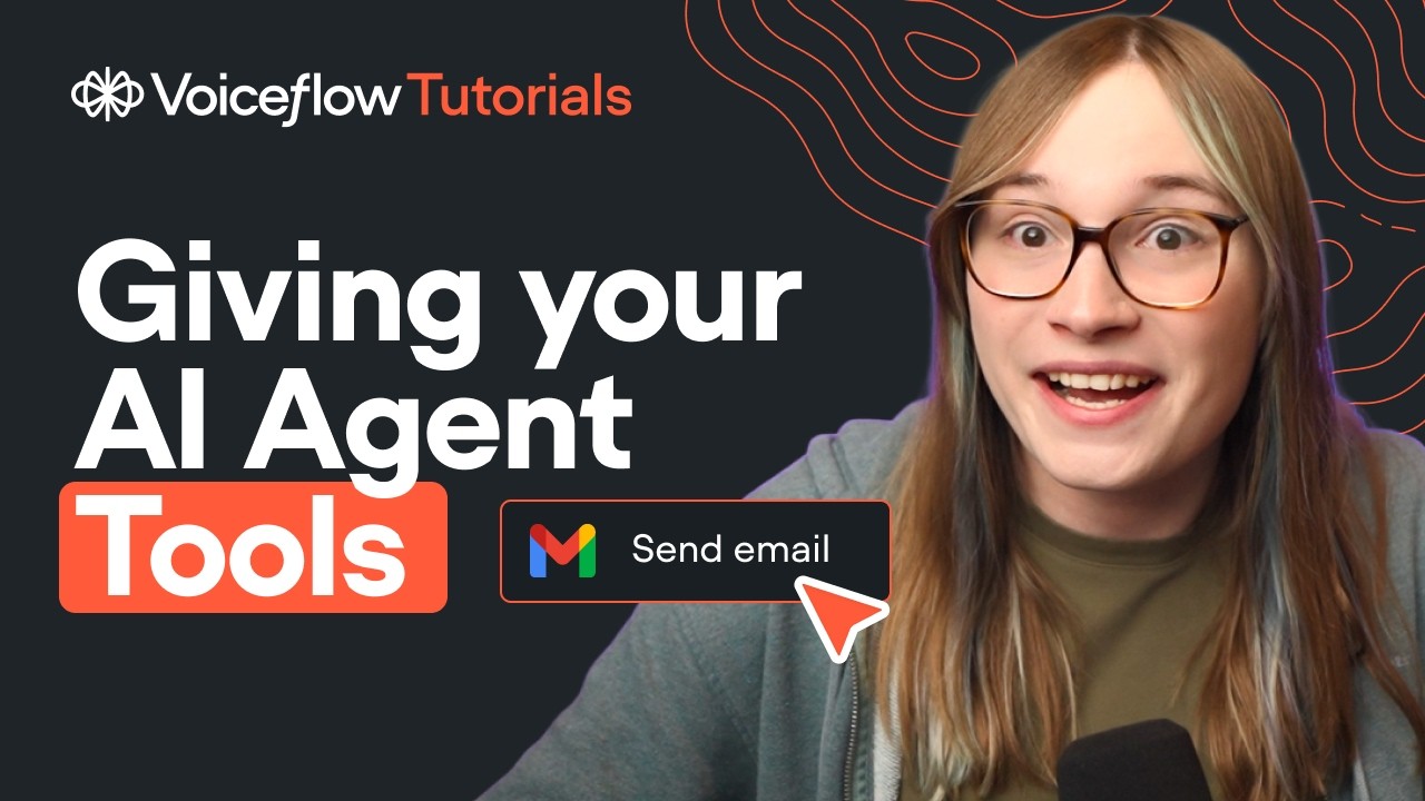 An AI agent that can send emails with Tools (Voiceflow Beginner Tutorial 2025)