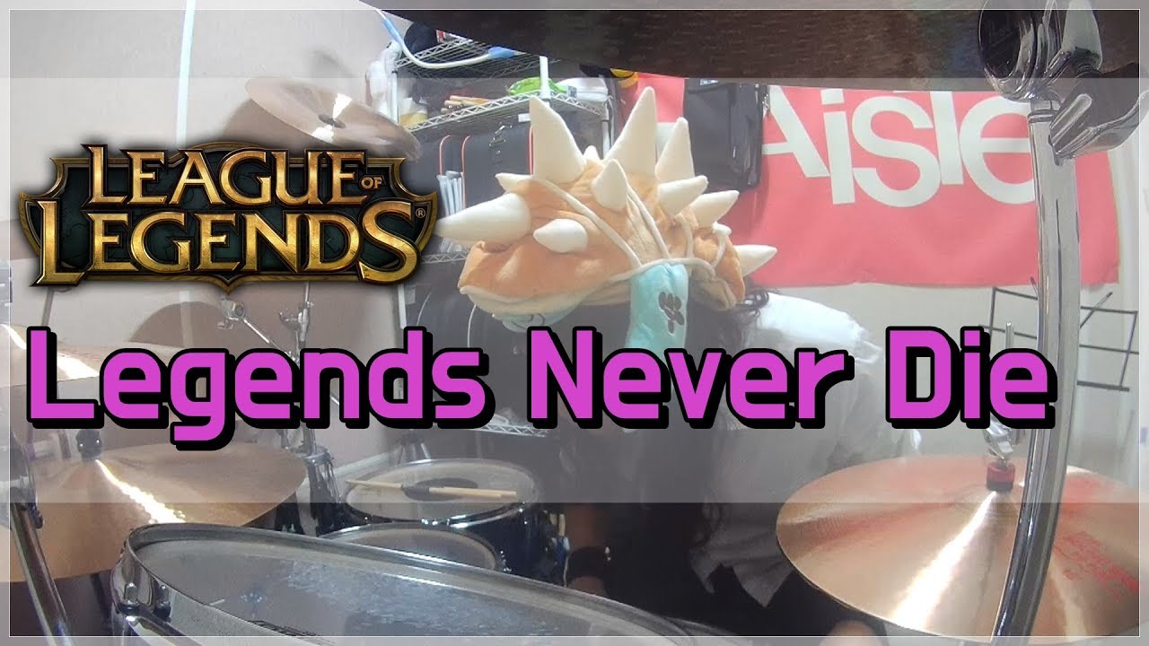 리그 오브 레전드 대표 곡 'Legends Never Die' - 드럼 커버 (By Boogie Drum)