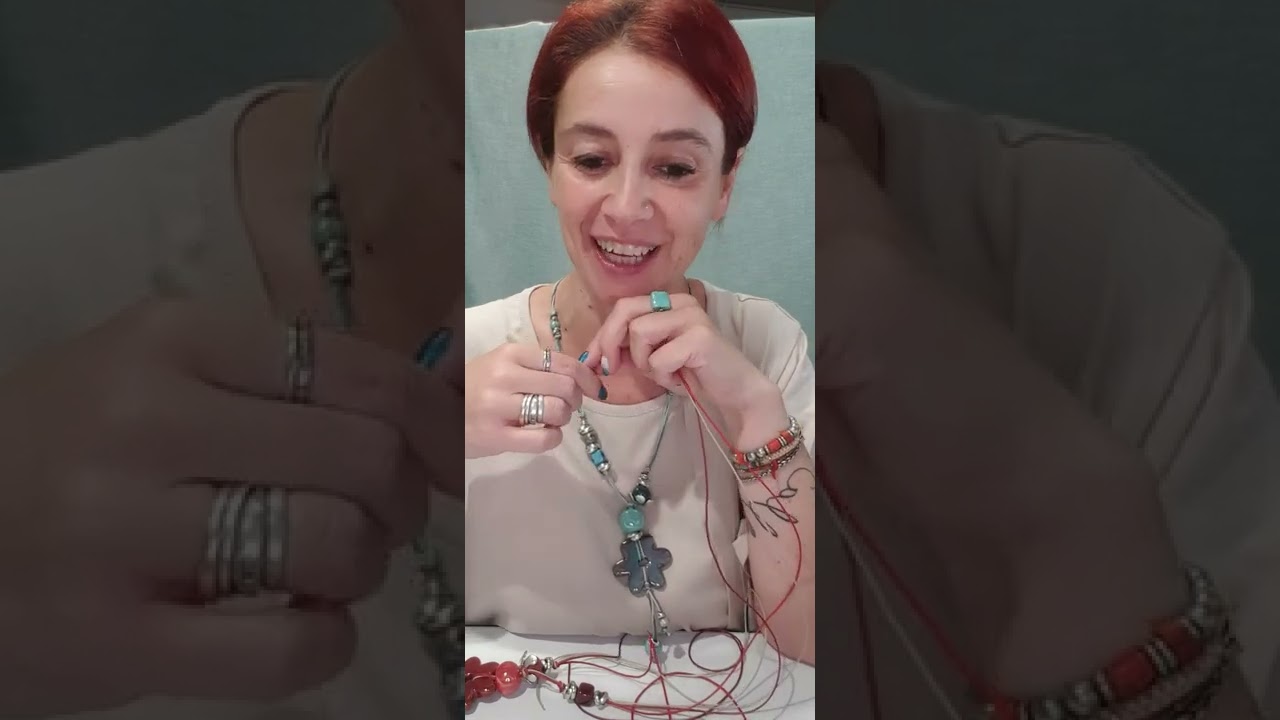 facciamo insieme la mia collana FIORE LUNGA