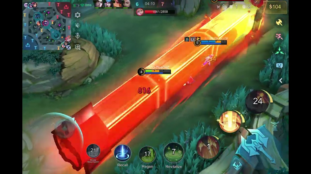 Mobile Legends: 1 nice Rafaela rank match from March 9 2026 ( no edits ) .