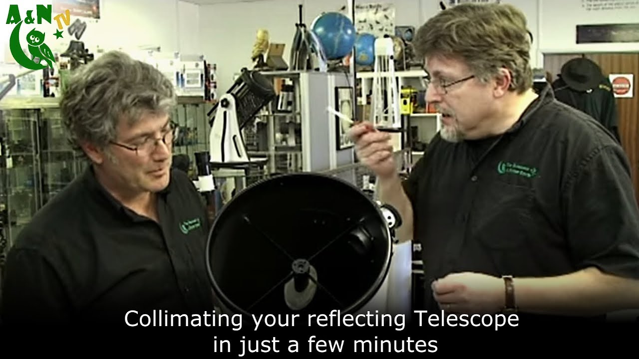 Collimating your reflecting Telescope in just a few minutes
