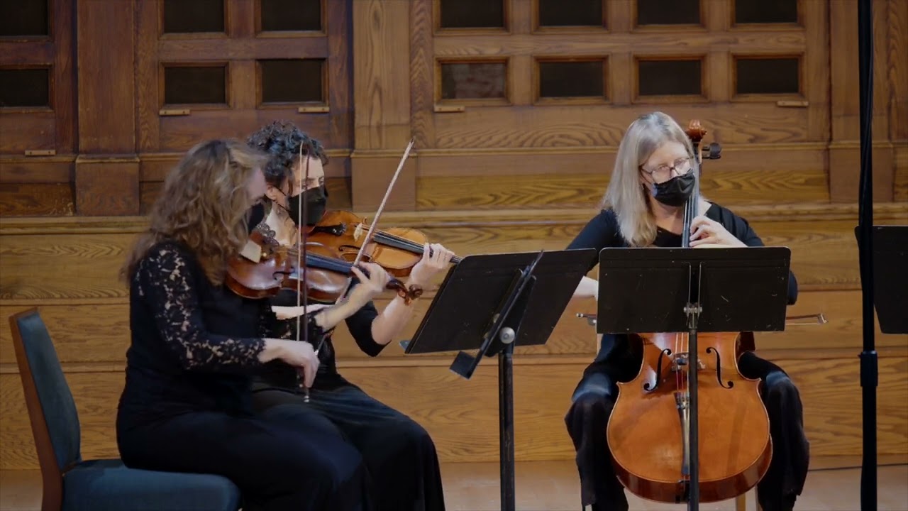 Trio Arkel, Mendelssohn Quintet Op 18 3rd mv HD 1080p