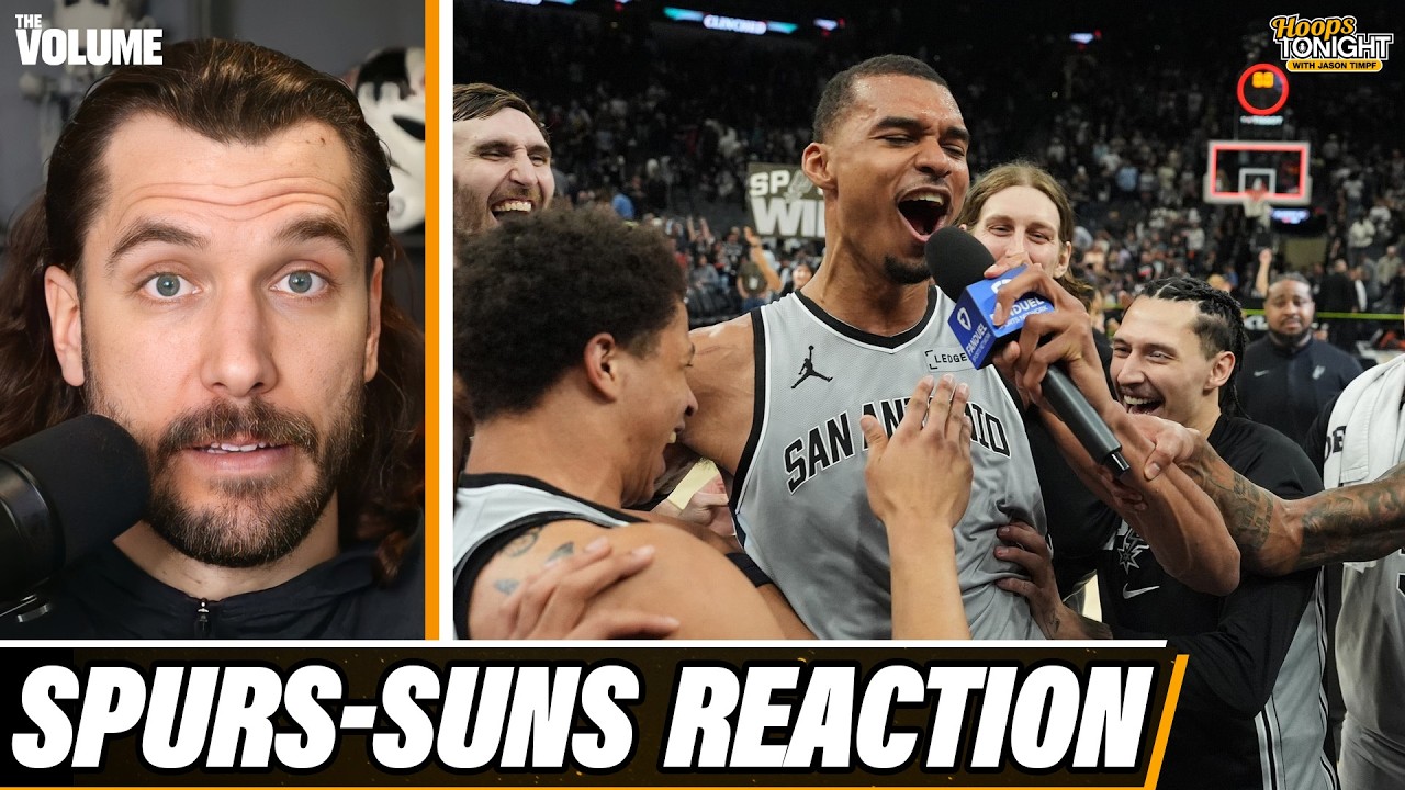 Victor Wembanyama hits EPIC game-winner in Spurs-Suns potential playoff preview | NBA Reaction