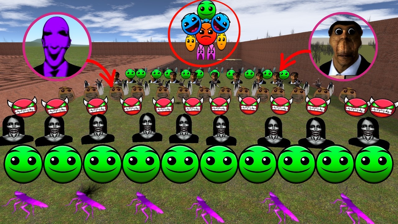 Obunga Nextbot Is Unstoppable! Garry's Mod Scariest Chase Ever GMod Nextbot