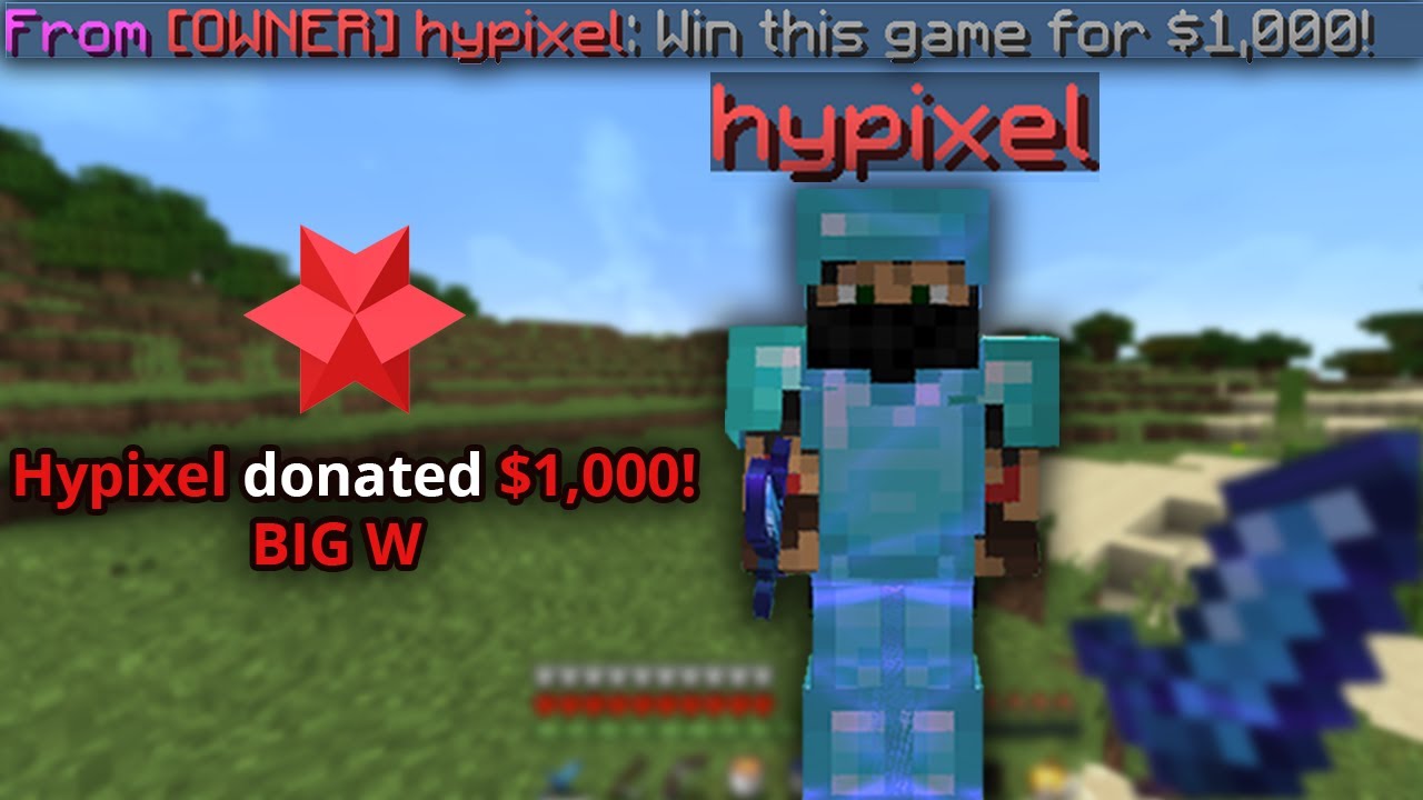 HYPIXEL DONATES $1,000...IF I WIN THIS UHC