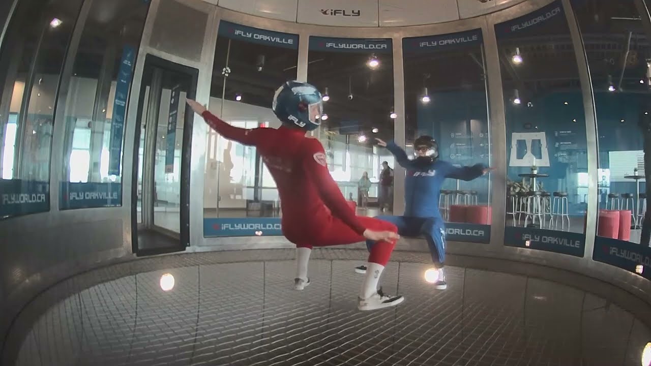 Introduction to sit flying - basic drills in the wind tunnel