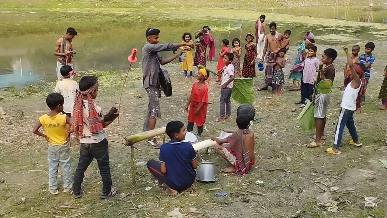 নদীর ধারে গরিবের জেমস #viralvideo #foryou