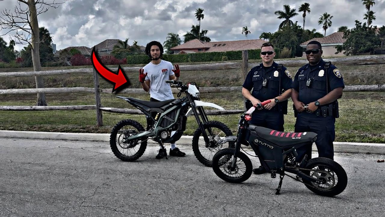 MIAMI COPS VS STOLEN  ULTRA BEE 