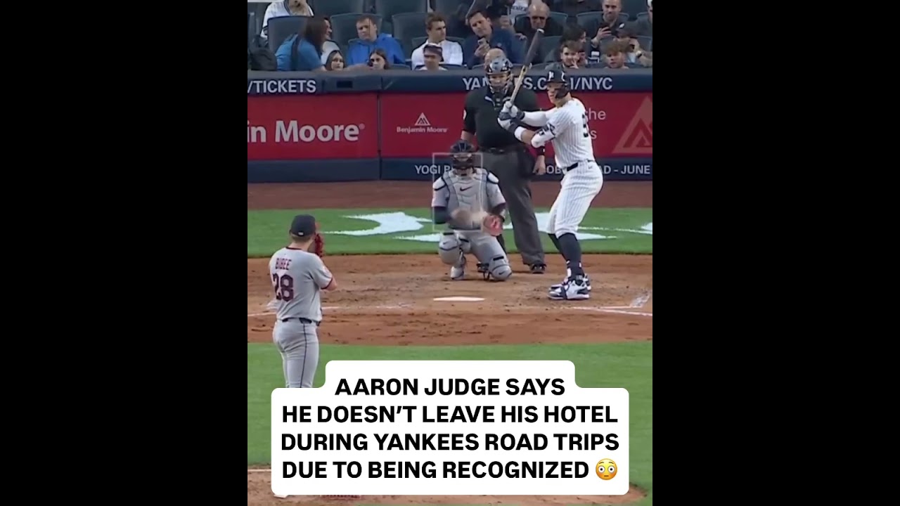 Aaron Judge opened up about his life as a star player for the New York Yankees (via USA Today)
