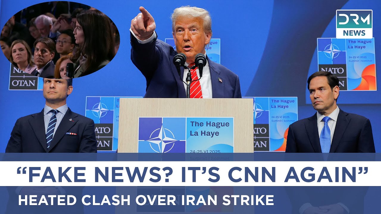 Кейтлан Коллинз из CNN критикует Трампа за заявления разведки Ирана на саммите НАТО | AC1G