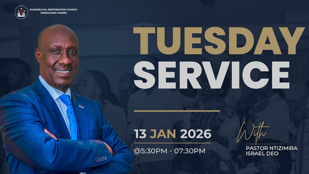 🔴 LIVE | TUESDAY SERVICE – AMATERANIRO YO KU WA KABIRI | 13/01/2026 | Pr. Israel Deo Ntizimira