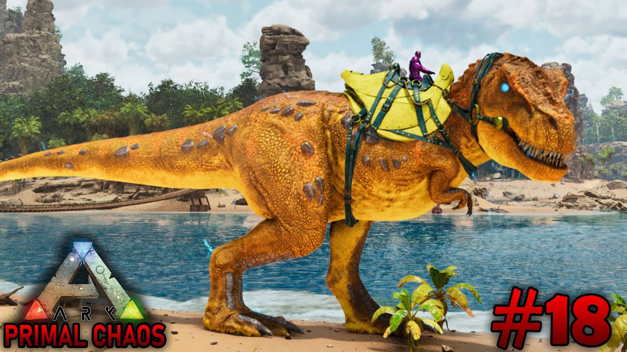 RIFLE +500% Y REX ELECTRICO! | SOLO EN LA ISLA PRIMAL CHAOS #18