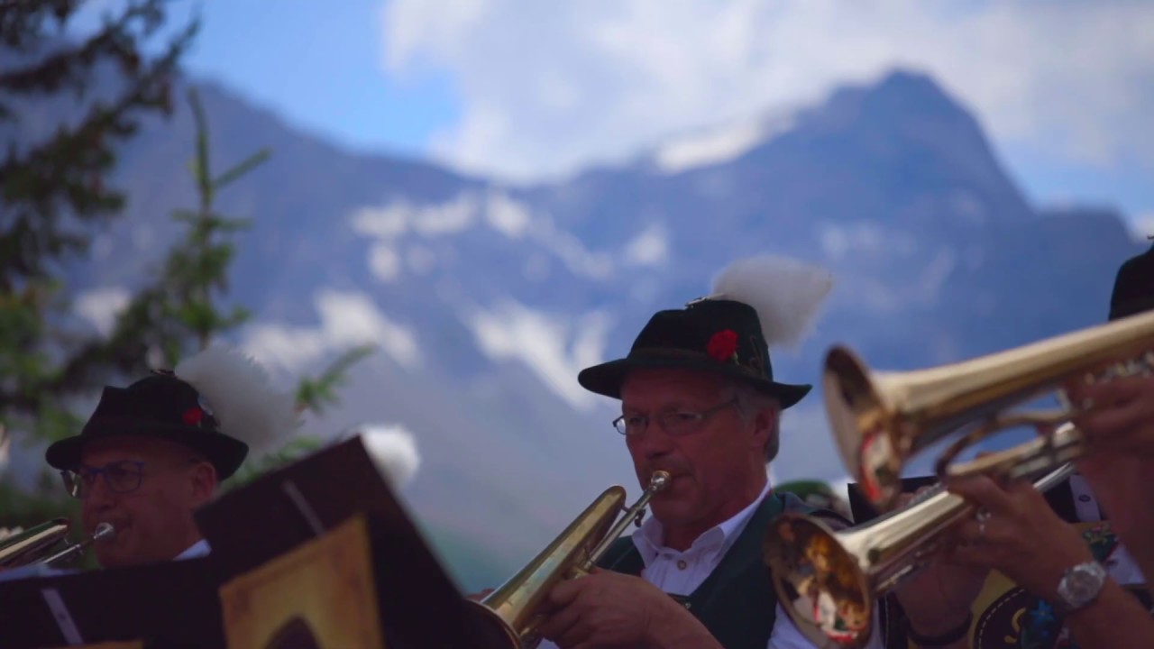 Schönegger Almmusikanten auf der Palüdhütte am 20.7.2019