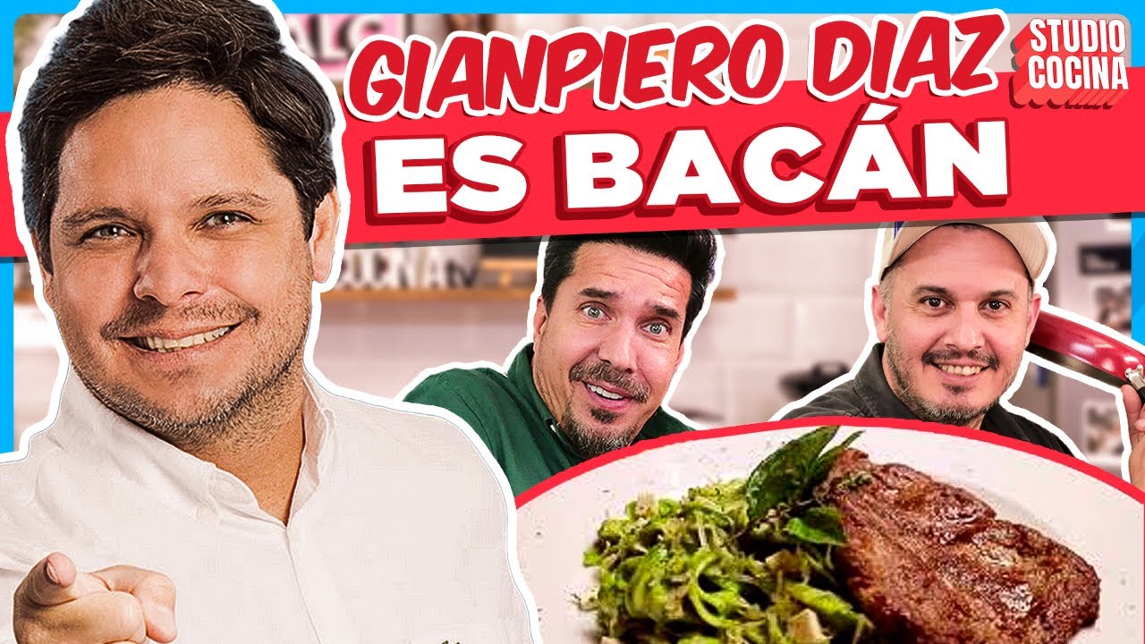 GIAN PIERO DÍAZ CUMPLE NUESTROS SUEÑOS 🏭 I Tournedo de lomo con spaghetti al pesto I Studio Cocina