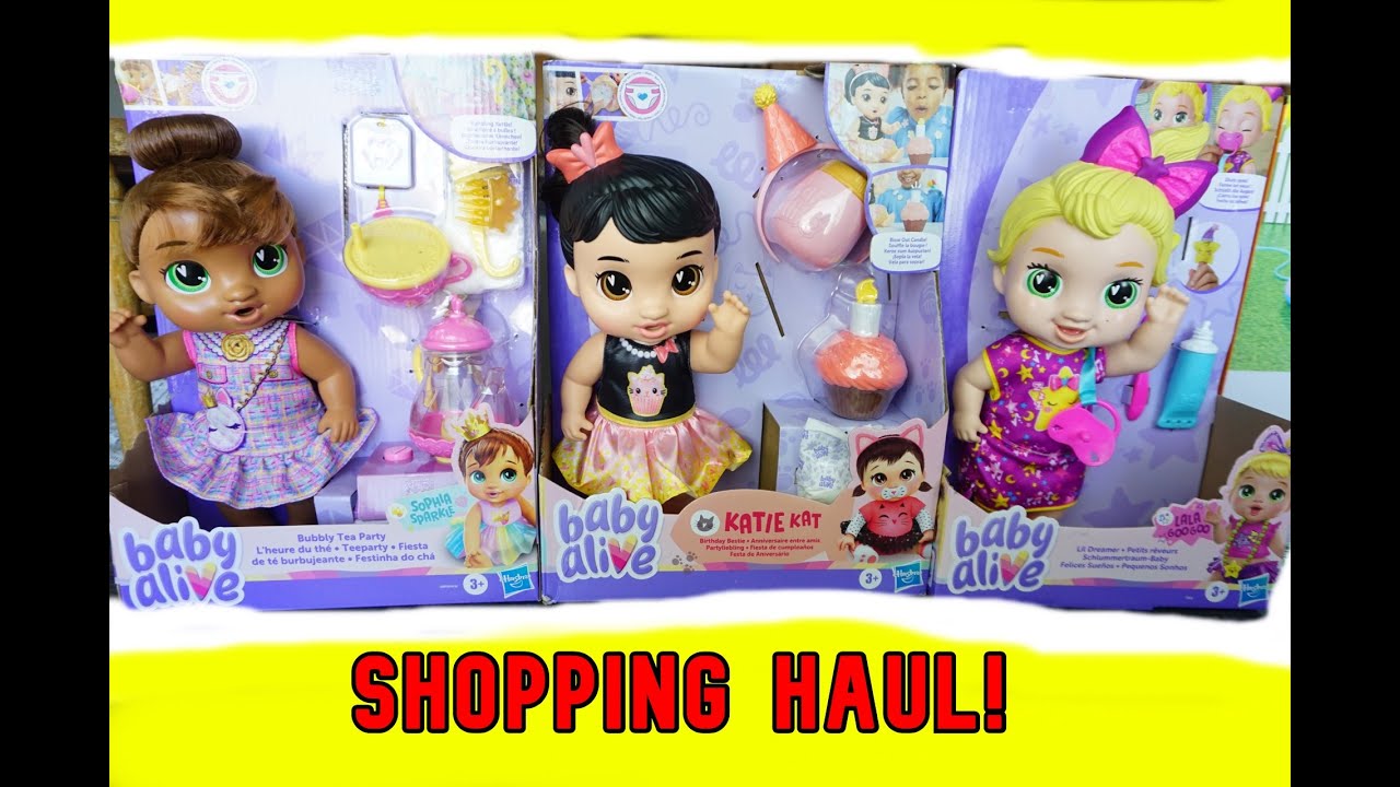BABY ALIVE Target Shopping Haul!