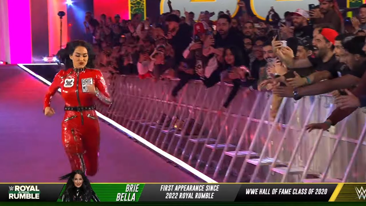 Wwe woman’s rumble 1-30 entrants reactions 