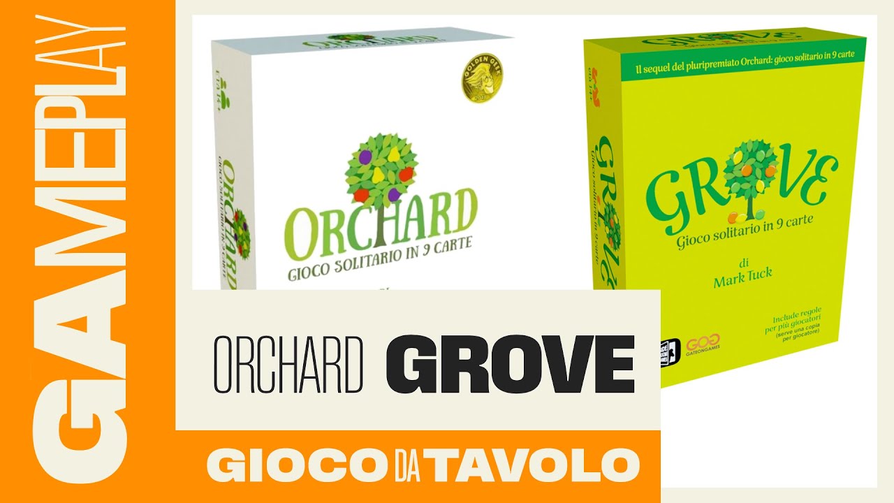 Orchard e Grove: partite complete in solitario - Gameplay #11