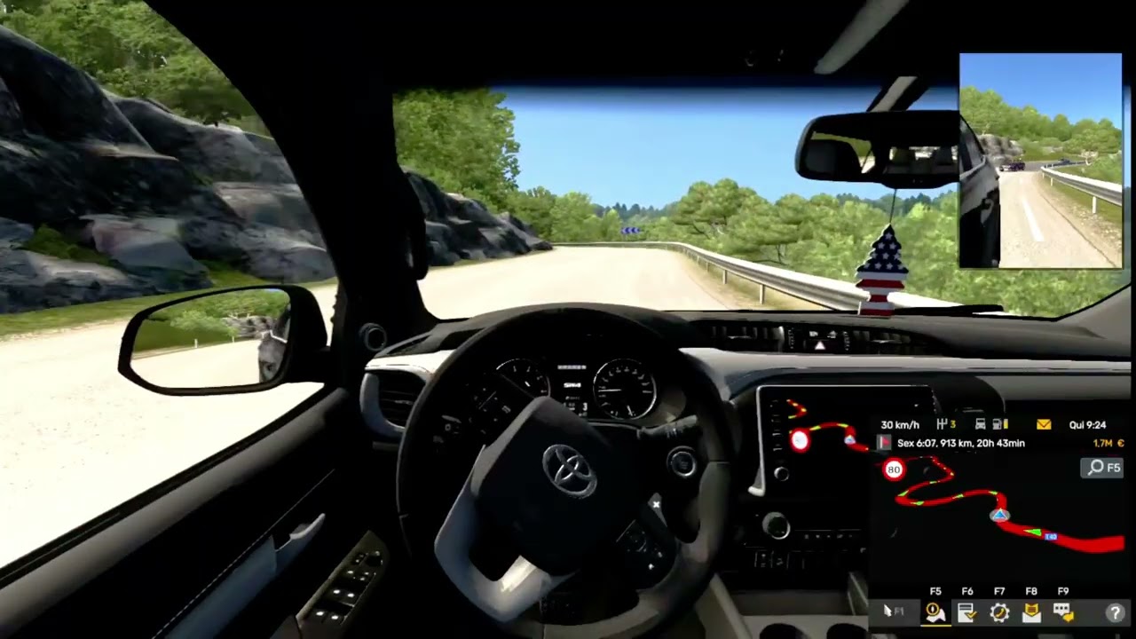 Aula 2 - Aprendendo a conduzir no Euro Truck Simulator 2 #eurotrucksimulator2