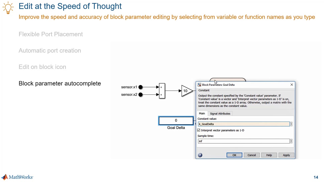New Ways to Work in Simulink, Part 2: Editing and Building Models Quickly