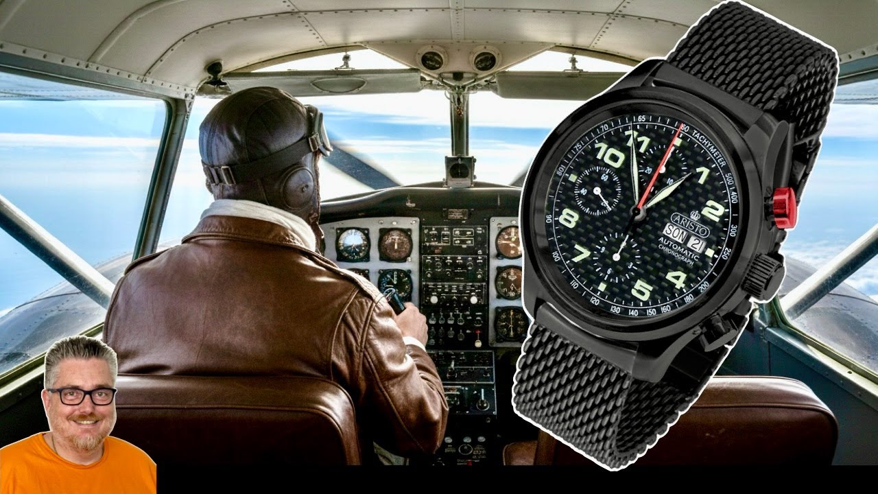 Klassischer Flieger Chrono, den sich jeder leisten kann. 