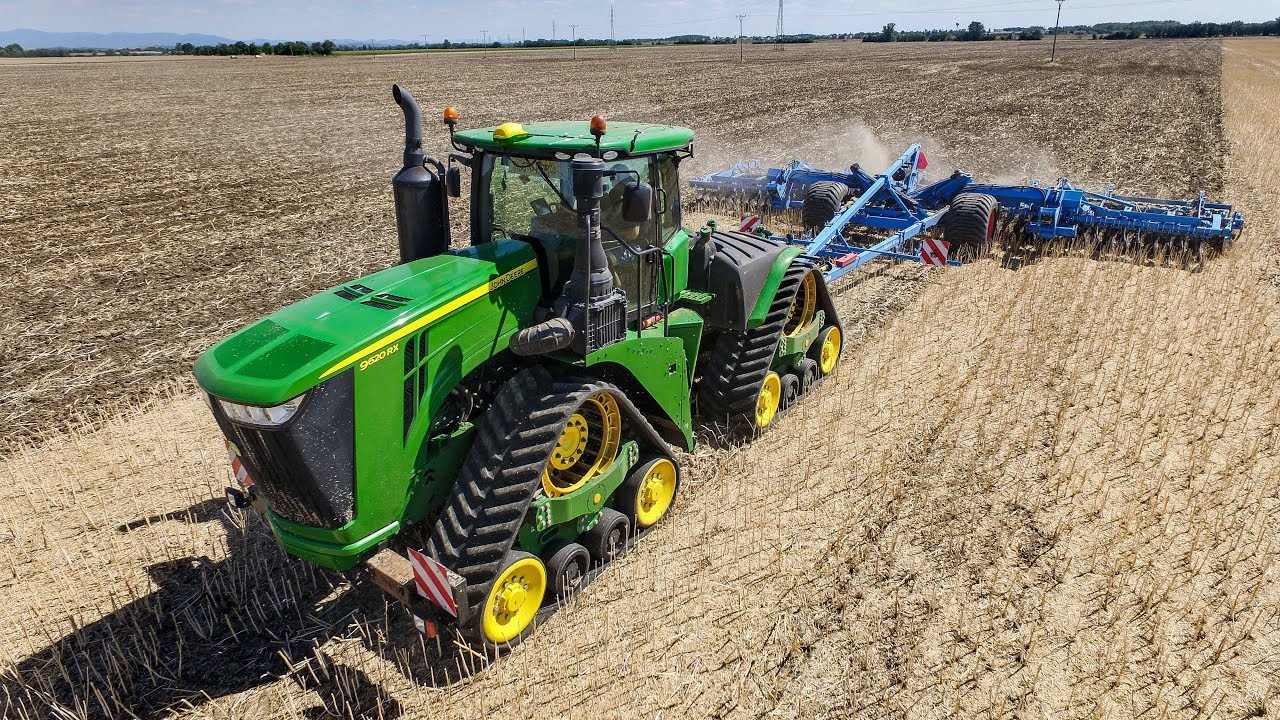 2x John Deere 9620RX + Bednar Terraland TO6000 + Bednar Presspack PT6000 and Lemken Gigant 12