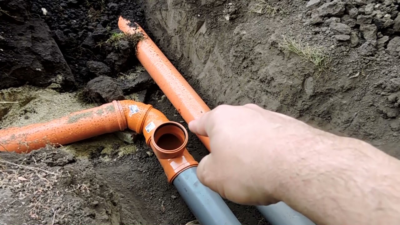 1581. Szennyvízprojekt, külső csőfektetés. 💧