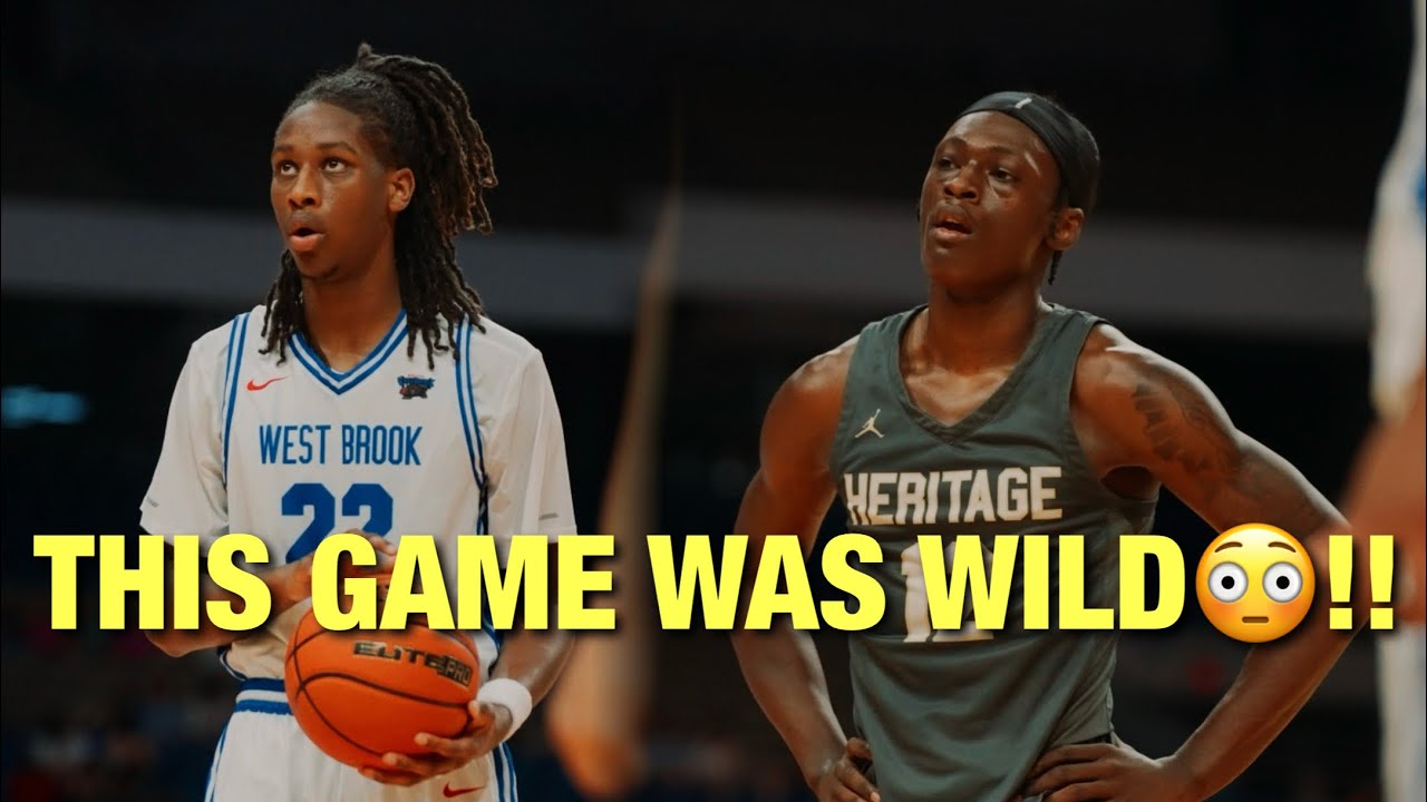 TXHSBB: 5A STATE CHAMPIONSHIP #1   FRISCO HERITAGE vs #2 WESTBROOK ||MUST SEE👀|| #viralvideo 