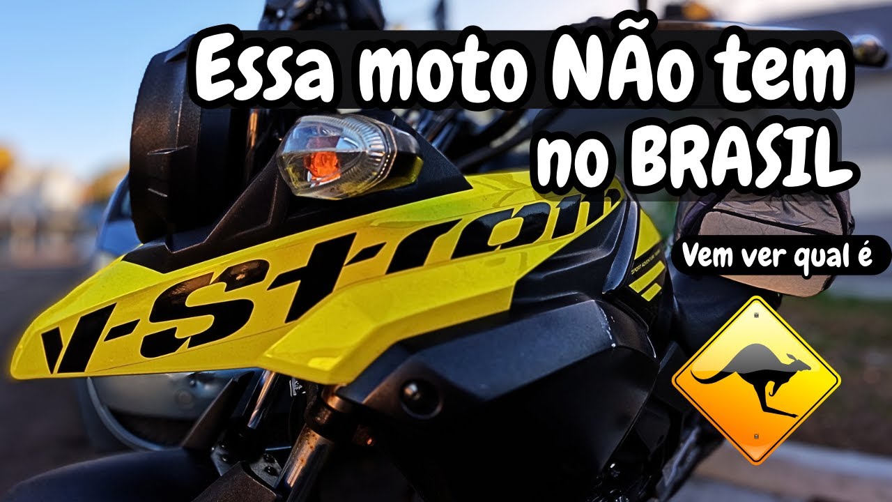 Essa MOTO não tem no Brasil