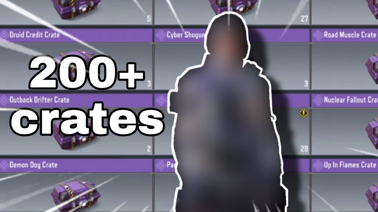 OPENING 200+ CRATES IN COD MOBILE! | 2ND ANNIVERSARY SPECIAL