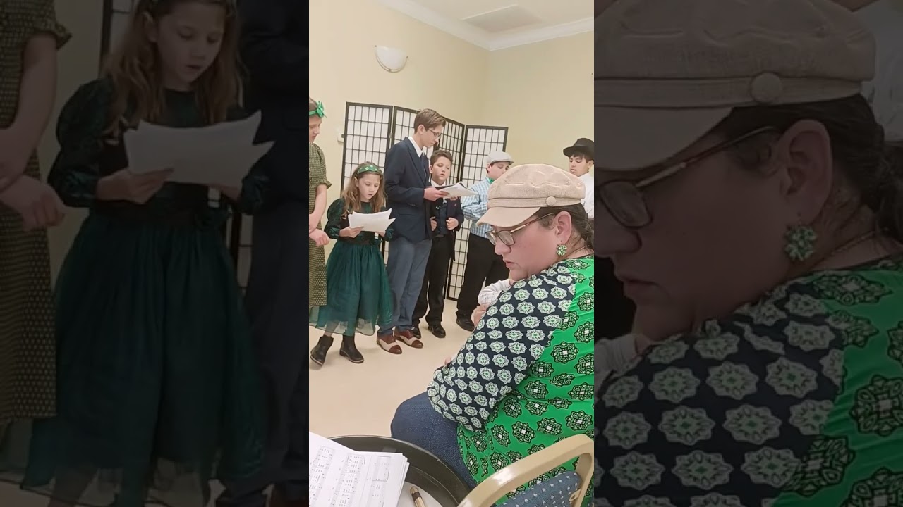 Home school St. Patrick's performance 