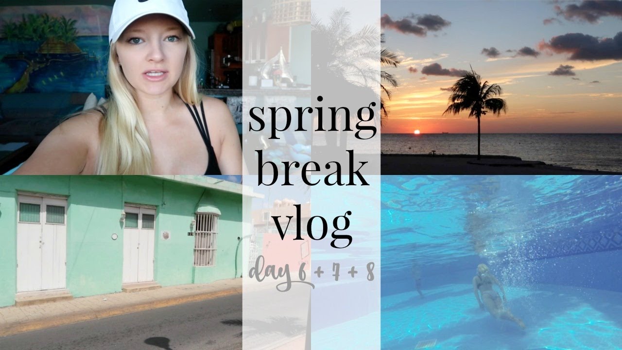 I LOST MY VOICE + SHARK SIGHTING | Cozumel Vlog Days 6 + 7 + 8
