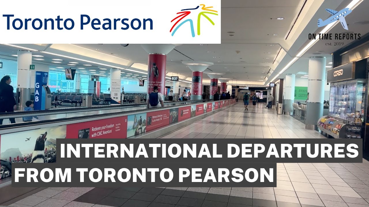 TORONTO PEARSON (YYZ) Airport International Departures Terminal 3