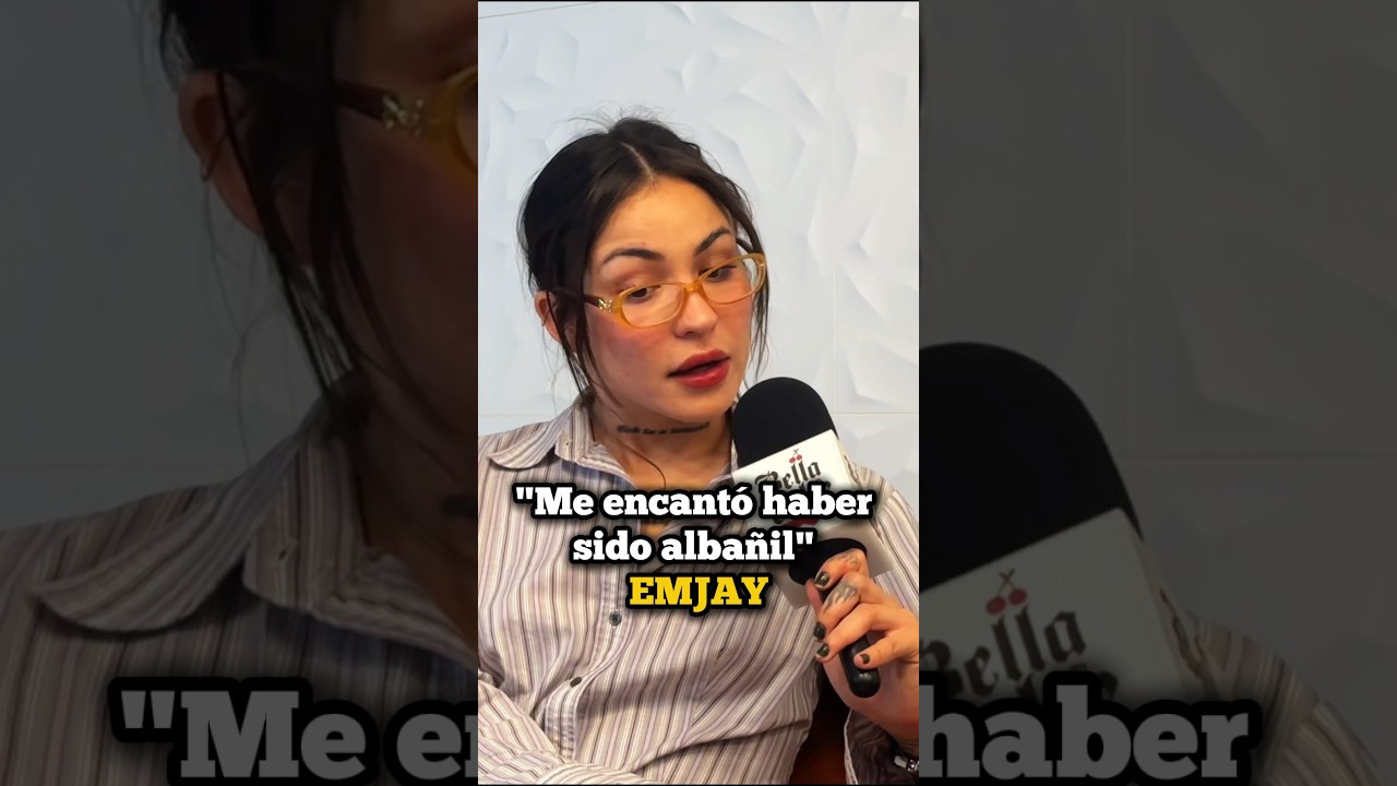 EMJAY CUENTA LA HISTORIA DE HABER SIDO ALBA&Ntilde;IL 👷🏻&zwj;♀️❤️ #emjay #emjayfans #podcast #bellacake