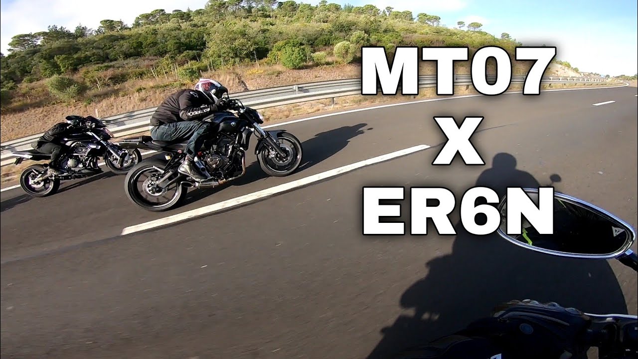 YAMAHA MT07 X KAWASAKI ER6N (2009)